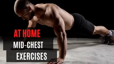 middle chest exercises at home